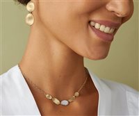 Vicenza - Piazzetta Palladio 2 - Collana Marco Bicego Donna Lunaria in Oro giallo Diamante 0.28 Ct CB2592-B - CB2592-B